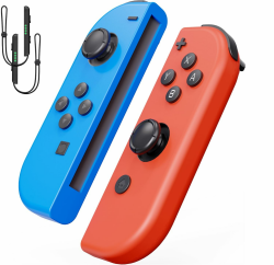 Yantree Switch Controller, Wireless Kabelloser Gamepad für Switch/OLED/Lite mit 6-Axis Groscope/Dual Motors, mit ein Paar Switch-Handschlaufe Angebot bei HelloDeals
