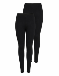ONLY Female Leggings Onllive Slim Fit Leggings M Schwarz (Black Pack: Black And Black) Angebot bei HelloDeals