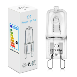 BROTOU 4er Pack G9 Halogenlampen, G9 Halogen Leuchtmittel 40W 230V 2800K Dimmbare G9 Halogen Glühbirnen für Backofenlampe Mikrowellen Herd Deckenleuchten Angebot bei HelloDeals