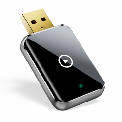 2025 Wireless Carplay Adapter for iPhone - Converts Wired to Wireless carplay Adapter, Mini Plug & Play Carplay for Cars from 2017 & for iPhone iOS 10+, USB & Type-C Angebot bei HelloDeals