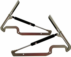 Ondis24 2x Gasdruckheber für Mülltonnenbox Keter Max, Arc, Ace, Elite Store & Premier XL Ersatzteil "WLPS" Gasdruckfeder 140N - Doppelpack 2er Set Angebot bei HelloDeals