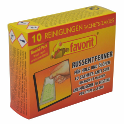 Favorit 1268 Hochleistungs-Entrusser für Kamin, Kachel- und Ölofen, 10-er Beutel Angebot bei HelloDeals