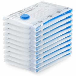 BoxLegend Vakuumbeutel 10 Mittel 70x50cm Aufbewahrungsbeutel Reise Vakuum Wiederverwendbar Kleiderbeutel für Kleidung Bettdecken Bettwäsche Kissen Angebot bei HelloDeals