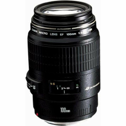 Canon EF 100mm F2.8 USM Macro Objektiv (58 mm Filtergewinde) schwarz (Generalüberholt) Angebot bei HelloDeals