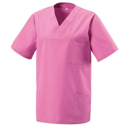 EXNER Unisex Schlupf-Kasack, OP-Kasack, Hosen-Kasack, in 16 Farben lieferbar Hot Pink M Angebot bei HelloDeals