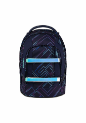 satch pack Schulrucksack ab 5. Klasse ergonomisch 30L Stauraum standfest Organisationstalent Einheitsgröße Purple Laser - Dunkelblau Angebot bei HelloDeals