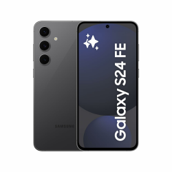 Samsung Galaxy S24 FE AI Smartphone ohne Vertrag, AI Handy mit Android, 8 GB RAM, 128 GB Speicher, 50-MP-Kamera, Lange Akkulaufzeit, Graphite, 36 Monate Herstellergarantie [Exklusiv bei Amazon] Angebot bei HelloDeals