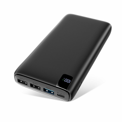 A ADDTOP Power Bank 26800mAh, 22,5W Powerbank USB C Externer Akku mit PD 20W Power Delivery, Tragbares Ladegerät mit 4 Ports kompatibel mit Smartphone, Tablets und mehr Angebot bei HelloDeals