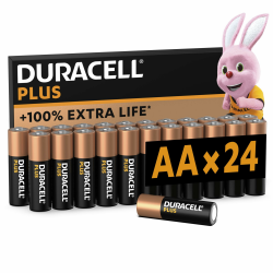 Duracell Plus Batterien AA, 24 Stück, langlebige Power, AA Batterie für Haushalt und Büro Angebot bei HelloDeals