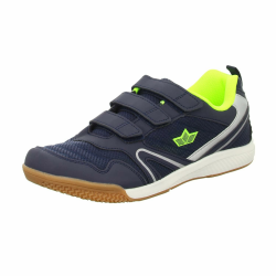 Lico Unisex Kinder Boulder V Hallenturnschuhe 38 EU Marine Lemon Angebot bei HelloDeals