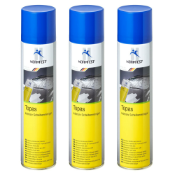 Normfest Topas Scheibenreiniger, Schaumreiniger entfernt effizent Verschmutzungen von Scheiben, Scheinwerfern und anderen Oberflächen, 3x 400ml Angebot bei HelloDeals