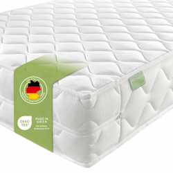 DREAMSTAR Ergo Flex XXL Duo I ergonomische 7-Zonen Kaltschaummatratze I 22 cm hoch I Öko-Tex Zertifiziert I Härtegrad 2 und 3 I 140 x 200 cm Angebot bei HelloDeals