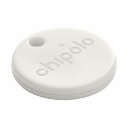 Chipolo ONE Point - Schlüsselfinder, Bluetooth Tracker für Schlüssel, Tasche - Funktioniert mit Mein Gerät Finden von Google-App (nur für Android) (Schmutzig Weiß) Angebot bei HelloDeals