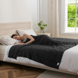 Good Nite Gewichtsdecke für Erwachsene Schwere Decke für Ruhige Sinne Grau 8 kg 150 x 200 cm Angebot bei HelloDeals