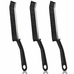 YAGE Eckenreinigungsbürste,Badezimmer Lückenreinigungsbürste-Spaltbürste,Reinigungswerkzeug mit langem Griff Zuhause Küche Rillenspalt Fenster Türschiene Schrubber Bürsten Fugen Reinigungsbürste(3pcs) Angebot bei HelloDeals