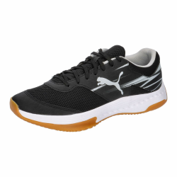 PUMA Unisex Varion Ii Indoor Court Shoe 43 EU Puma Black Cool Light Gray Yellow Blaze Gum Angebot bei HelloDeals