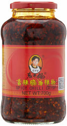 Geroestete Chilipaste, Crispy Chilli in oil 670 g, geroestete Chiliflocken mit Zsechuan Pfeffer Angebot bei HelloDeals
