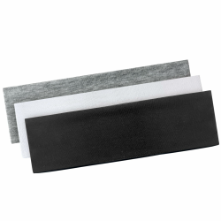 Blooms Haarband Damen Sport, Stirnband Damen Baumwolle Haarbänder Elastisch Headband Antirutsch Headbands, Yoga Fitness Laufen Exercise Gym (Schwarz Weiß Grau) Angebot bei HelloDeals