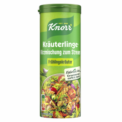 Knorr Kräuterlinge Gewürzmischung für Gemüse (Salate oder Aufläufe Frühlingskräuter vegan) 1 x 60 g Angebot bei HelloDeals