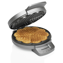 Princess Waffeleisen 132380, Mit Herzwaffelform, 1200 Watt, 0,85m Kabellänge, 5 Heizstufen, Mit Kontrollleuchte Angebot bei HelloDeals