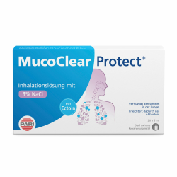 MucoClear Protect Inhalationslösung verflüssigt den Schleim in der Lunge, 20 St. Einzeldosisbehältnisse Angebot bei HelloDeals