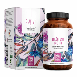 Blütenrein Mariendistel Artischocke Löwenzahn Kapseln - Leber Komplex mit Cholin für die normale Funktion der Leber - Mariendistel Hochdosiert 80% Silymarin 200 mg - 120 Kapseln Angebot bei HelloDeals