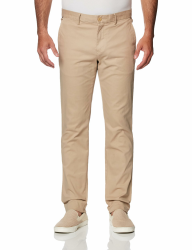 Tommy Hilfiger Herren Chino Hose Bleecker Essential Twill Slim Fit 34W / 30L Beige (Beige) Angebot bei HelloDeals