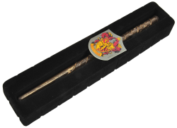 Ciao Wand Harry Potter (30cm) official Wizarding World with Gryffindor emblem in giftbox Hermione Granger Angebot bei HelloDeals