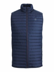 JACK & JONES Male Steppweste Steppweste XL Blau (Navy Blazer Navy Blazer) Angebot bei HelloDeals