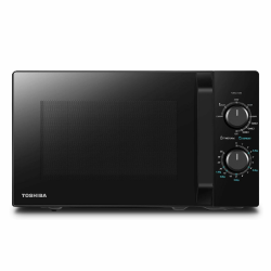 Toshiba MW2-MG20PF(BK)/GE Mikrowellenherd 800 W mit knuspriger Grill- & Kombigarfunktion, 5 Leistungsstufen, 1000 W Grillleistung, Schwarz Angebot bei HelloDeals