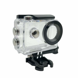 Action Cam Schutzhülle Gehäuse Wasserdicht Hülle für AKASO/Jadfezy/Xilecam/Apexcam/GOOKAM/VEMONT Unterwasser Action Cam Angebot bei HelloDeals
