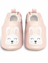 Occulto Baby Krabbelschuhe (Modell: Elia), Lauflernschuhe Mädchen & Jungen 12-18 Monate Hase Angebot bei HelloDeals
