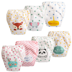 JackLoveBriefs Töpfchen Trainingshose Baby kinder Töpfchen Unterwäsche(1 bis 6 Jahre， 7 Stück 2-3 Jahre Silber Angebot bei HelloDeals