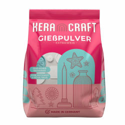 Keracraft Gießpulver weiß 4,5kg - Reliefgießpulver weiß für kreative Projekte Angebot bei HelloDeals