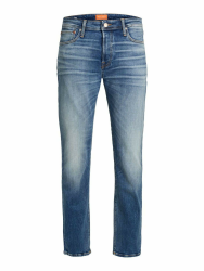 JACK & JONES Male Tapered Fit Jeans JJIMIKE JJORIGINAL JOS 697 I.K NOOS Tapered Fit Jeans 32W / 32L Blau Angebot bei HelloDeals