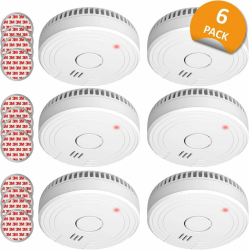 ELRO FS1805M FS1805 6-Pack Rauchmelder mit Magnetklebe Kit-5 Jahre Batterie und Garantie/DIN EN14604, 6 Stück Angebot bei HelloDeals