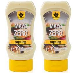 Rabeko Zero Sauce - Mayo, 2 x 350ml ohne Zucker & wenig Fett - gesunde Low Carb Produkte kalorienreduziert fettreduziert für Salat, Pommes Frites, Burger, Grill - Gluten und Laktosefrei Mayo 2 packs Angebot bei HelloDeals