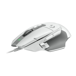 Logitech G502 X Kabelgebundene Gaming-Maus - LIGHTFORCE Hybrid optisch-mechanische Primärschalter, HERO 25K Gaming-Sensor, Kompatibel PC - macOS/Windows - Weiß Angebot bei HelloDeals