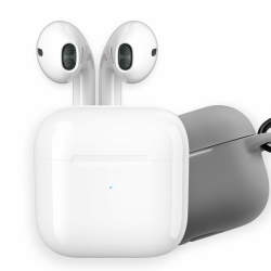 APM Bluetooth Kopfhörer ohne Kabel, Ladecase, Drahtloser Kopfhörer, Stereo-Sound, Bluetooth Ohrhörer, Silikonhülle, Bluetooth Headset, Kompatibel mit PC, Smartphone, Tablet, Weiß, 600330 Angebot bei HelloDeals