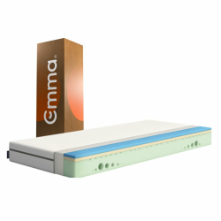 Emma One Matratze 90x200 cm, Kaltschaummatratze, H2 Mittlerer Härtegrad, 18 cm hoch, 7-Zonen-Matratze Angebot bei HelloDeals