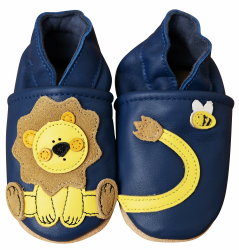 ENGEL + PIRATEN Krabbelschuhe - MARKENQUALITÄT VIELE Motive bis 4 Jahre Babyschuhe Leder Babyhausschuhe Lauflernschuhe Lederpuschen Hausschuhe 24/25 EU Löwe Angebot bei HelloDeals