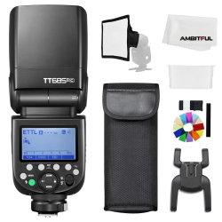 Godox TT685IIC 1/8000s HSS GN Speedlite Flash TTL TCM efficient Conversion Function Built-in Godox 2,4G X System Receiver(TT685IIC for Canon) Angebot bei HelloDeals
