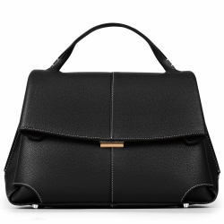 HICARRY Handtasche Damen Elegant Henkeltasche Groß Umhängetasche Designer Luxury Top-Handle Bag Kunstleder Schultertasche Shopper Tasche Work Tote Satchel Schwarz Angebot bei HelloDeals
