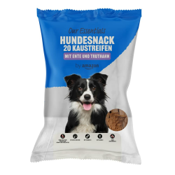 by Amazon 20 Streifen zum Kauen fur Hund, Ente und Truthahn, 200g (1er-Pack) Angebot bei HelloDeals