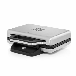 WMF Lono Sandwich Maker, Sandwichtoaster, für 2 Standard- oder XXL-Toasts, 2-stufige Höhenanpassung für mehr Füllung, matt edelstahl Angebot bei HelloDeals