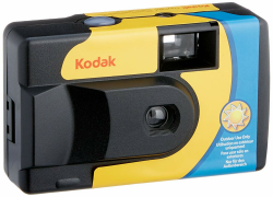 Kodak SUC Daylight 39 800ISO Einwegkamera, Gelb/Blau Angebot bei HelloDeals