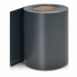 Juskys PVC Sichtschutzstreifen Doppelstabmatten Zaun - 35m x 19 cm - 30 Befestigungsclips - anthrazit - Zaunfolie Sichtschutz Windschutz Garten Gartenzaun Angebot bei HelloDeals