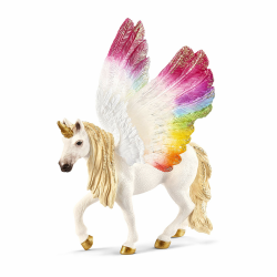 SCHLEICH 70576 Einhorn mit Flügeln, Regenbogen, Bayala, Mehrfarbig Angebot bei HelloDeals