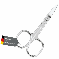 TITANIA Nagelschere Solingen (9,5cm) • Gebogene Schere • Extra scharfe Nagelschere • Professionelle Maniküre Schere aus Carbonstahl • Made in Germany (Solingen) Angebot bei HelloDeals