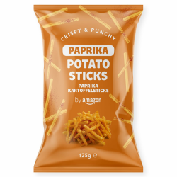 by Amazon Kartoffelsticks Paprika, 125g, 1er Pack Angebot bei HelloDeals